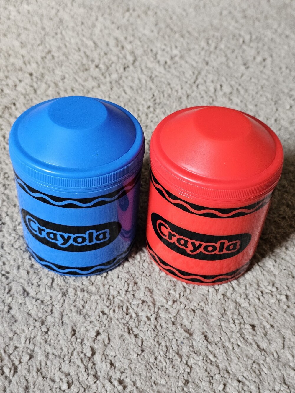 New! Crayola Crayon Insulated Thermos Containers for Soup, Drink, Lunch Storage